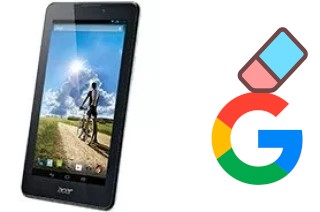 Cómo borrar la cuenta de Google en Acer Iconia Tab 7 A1-713