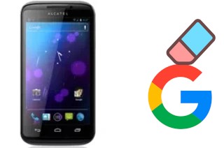 Cómo borrar la cuenta de Google en alcatel OT-993