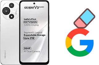 Cómo borrar la cuenta de Google en alcatel V3 Classic