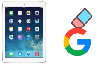 Cómo borrar la cuenta de Google en Apple iPad Air