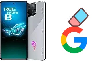 Cómo borrar la cuenta de Google en Asus ROG Phone 8