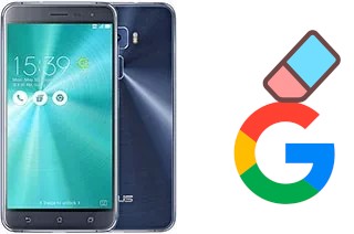 Cómo borrar la cuenta de Google en Asus Zenfone 3 ZE552KL