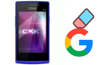 Cómo borrar la cuenta de Google en CKK-mobile CKK mobile S17