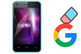 Cómo borrar la cuenta de Google en CKK-mobile CKK mobile S7