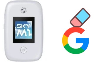 Cómo borrar la cuenta de Google en Cloud Mobile Sky M1