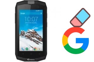 Cómo borrar la cuenta de Google en CROSSCALL Crosscall Trekker-M1