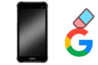 Cómo borrar la cuenta de Google en Cyrus CS22