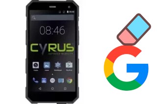 Cómo borrar la cuenta de Google en Cyrus CS24
