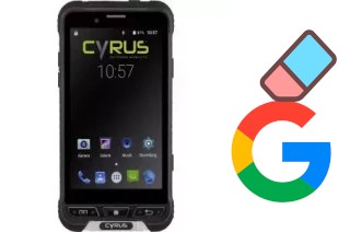 Cómo borrar la cuenta de Google en Cyrus CS35