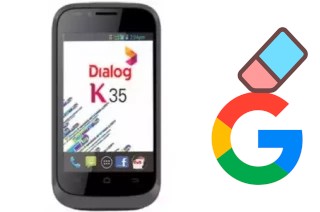Cómo borrar la cuenta de Google en Dialog K35