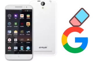 Cómo borrar la cuenta de Google en G-Plus Gplus M55