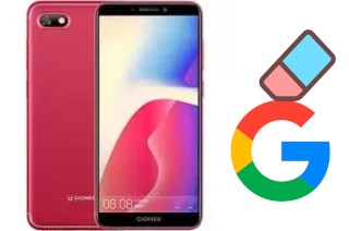 Cómo borrar la cuenta de Google en Gionee F205 Pro