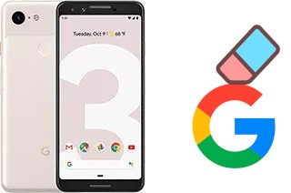 Cómo borrar la cuenta de Google en Google Pixel 3