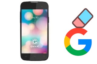 Cómo borrar la cuenta de Google en GSmart Rey R3