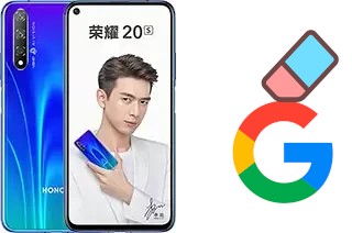 Cómo borrar la cuenta de Google en Honor 20S