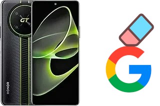 Cómo borrar la cuenta de Google en Honor X40 GT