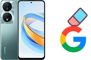 Cómo borrar la cuenta de Google en Honor X7b 5G (50 MP)