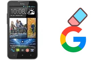 Cómo borrar la cuenta de Google en HTC Desire 516