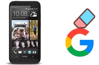Cómo borrar la cuenta de Google en HTC Desire 601 dual sim
