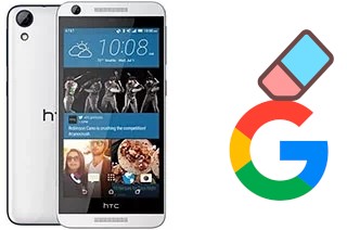Cómo borrar la cuenta de Google en HTC Desire 626s