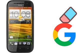 Cómo borrar la cuenta de Google en HTC Desire SV