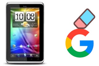 Cómo borrar la cuenta de Google en HTC Flyer Wi-Fi