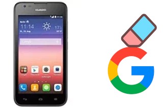 Cómo borrar la cuenta de Google en Huawei Ascend Y550