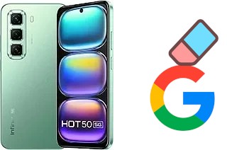 Cómo borrar la cuenta de Google en Infinix Hot 50