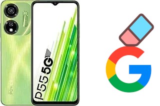 Cómo borrar la cuenta de Google en itel Power 55