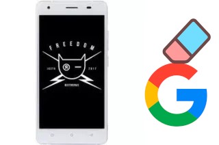 Cómo borrar la cuenta de Google en Just5 Freedom M303