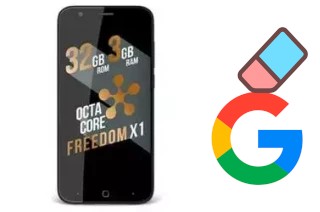 Cómo borrar la cuenta de Google en Just5 Freedom X1