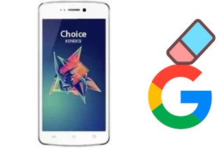 Cómo borrar la cuenta de Google en KENEKSI Choice