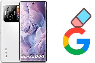 Cómo borrar la cuenta de Google en Lava Blaze Duo