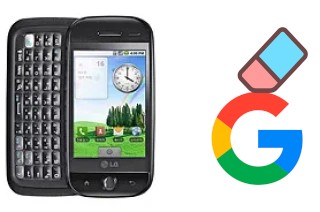 Cómo borrar la cuenta de Google en LG KH5200 Andro-1