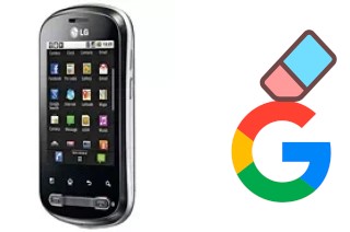 Cómo borrar la cuenta de Google en LG Optimus Me P350