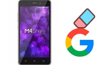 Cómo borrar la cuenta de Google en M4Tel M4 SS4450