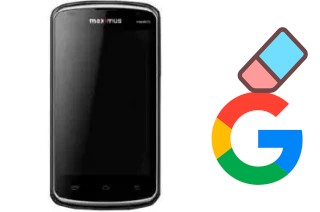 Cómo borrar la cuenta de Google en Maximus MAX 905