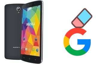 Cómo borrar la cuenta de Google en Maxwest Nitro 5.5