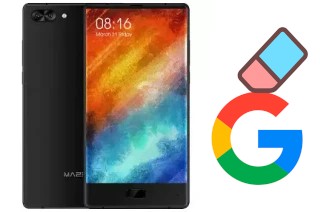 Cómo borrar la cuenta de Google en Maze Alpha