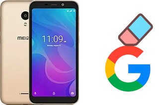 Cómo borrar la cuenta de Google en Meizu C9 Pro