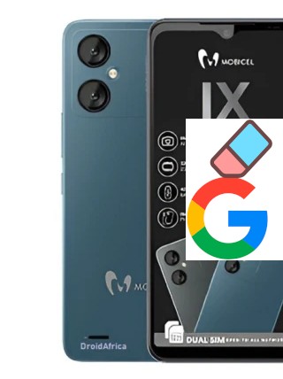 Cómo borrar la cuenta de Google en Mobicel IX
