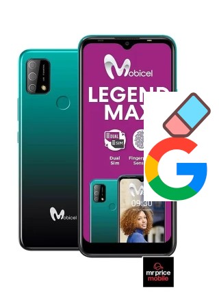 Cómo borrar la cuenta de Google en Mobicel Legend Max