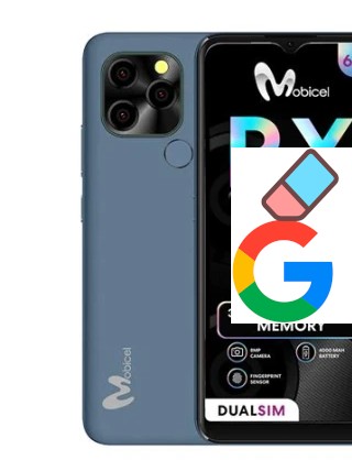 Cómo borrar la cuenta de Google en Mobicel RX17
