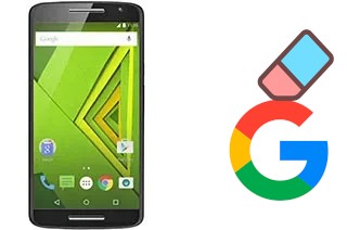 Cómo borrar la cuenta de Google en Motorola Moto X Play Dual SIM