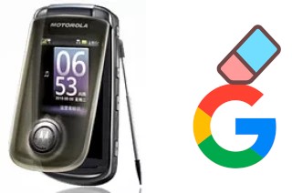 Cómo borrar la cuenta de Google en Motorola A1680