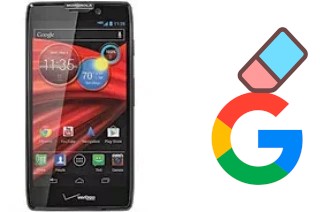 Cómo borrar la cuenta de Google en Motorola DROID RAZR MAXX HD