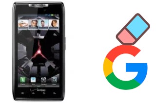 Cómo borrar la cuenta de Google en Motorola DROID RAZR XT912