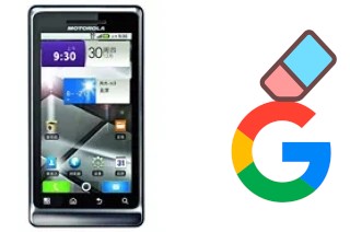 Cómo borrar la cuenta de Google en Motorola MILESTONE 2 ME722