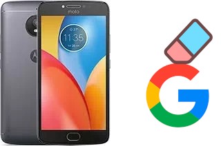Cómo borrar la cuenta de Google en Motorola Moto E4 Plus