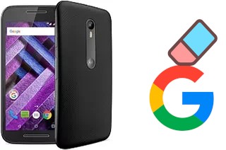 Cómo borrar la cuenta de Google en Motorola Moto G Turbo Edition